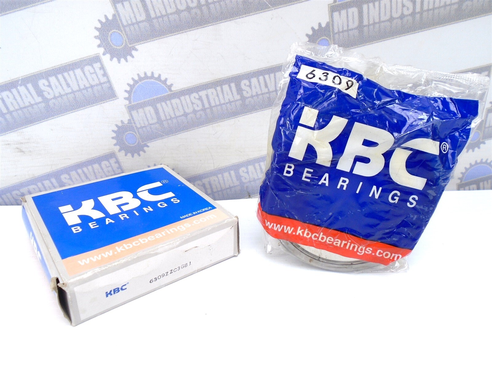 KBC – 6309ZZ C3-G81 – Double Shielded Deep Groove RADIAL BEARING 45x100x25mm