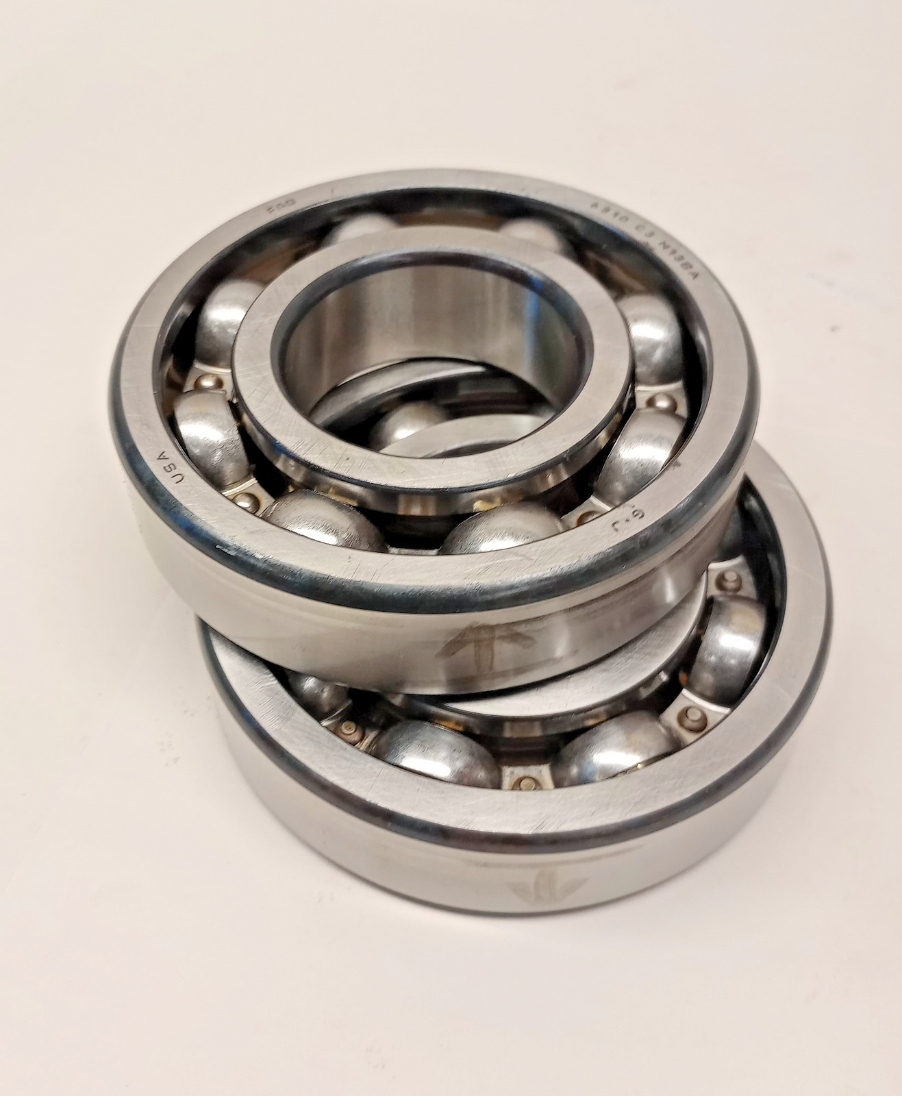 FAG 6310-C3-N13BA Ball Bearing Precision matched (Set of 2) Open 50x110x27mm