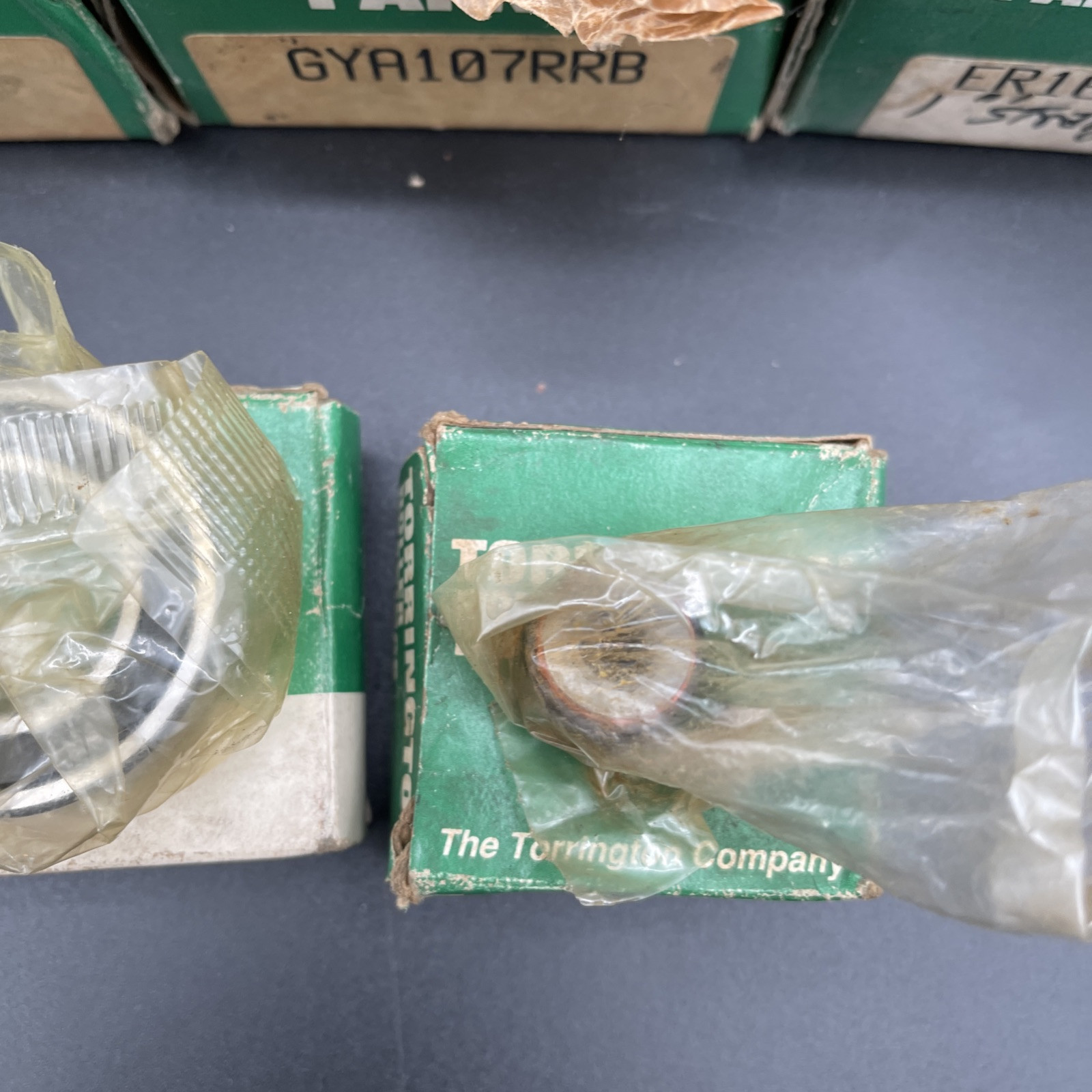 (7) Fafnir Torrington Bearings GYA107RRB, ER16, S3PP FS50160, YCRS-12, & 9105PP