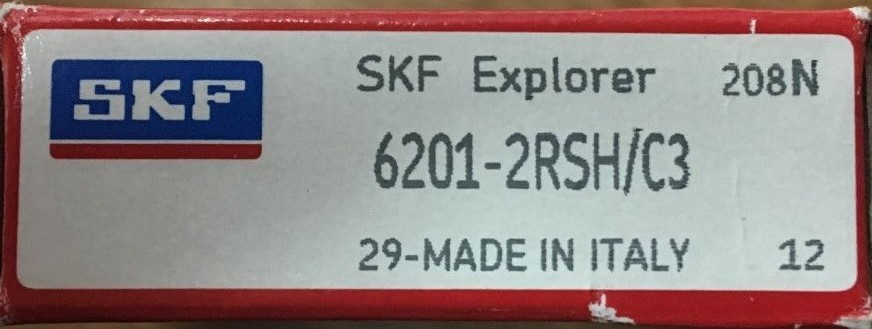 6201-2RS C3 SKF Bearing 12x32x10 (mm)