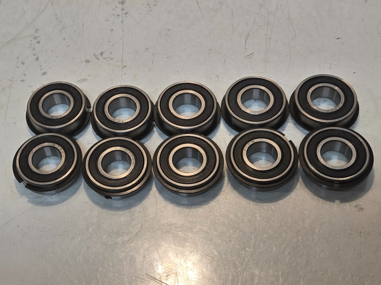 10 Quantity of Snap Ring Bearings 499502HNR | 1-3/8″OD x 5/8″ Bore (10 Qty)