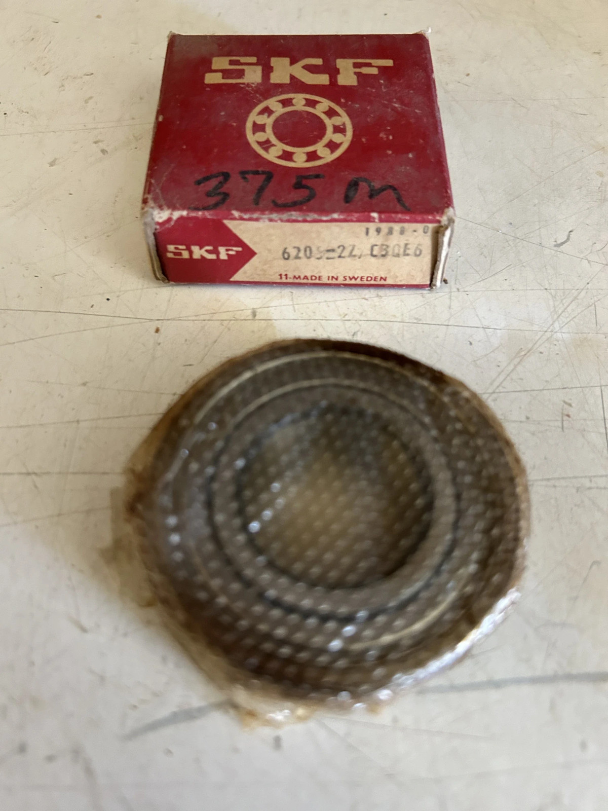 SKF 6205-2Z/C3 Deep Groove Ball Bearing 25mm Bore Steel Double-Shielded