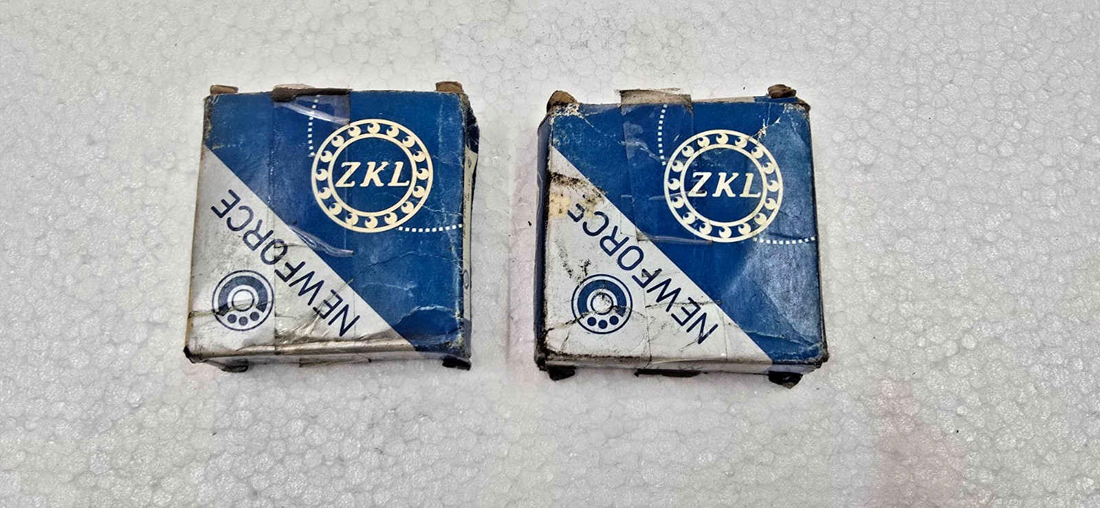 3205 C3 Double Ball Bearing ZKL NEW FORCE 3205C3 Czech 25x52x20.6 MM Lot Of 2
