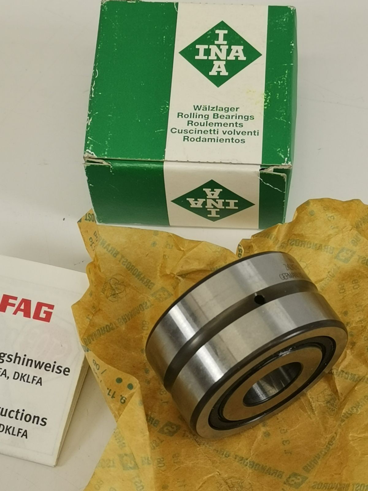 INA/FAG ZKLN1747-2RS Angular Contact Thrust Ball Bearing Schaeffler Technolog…
