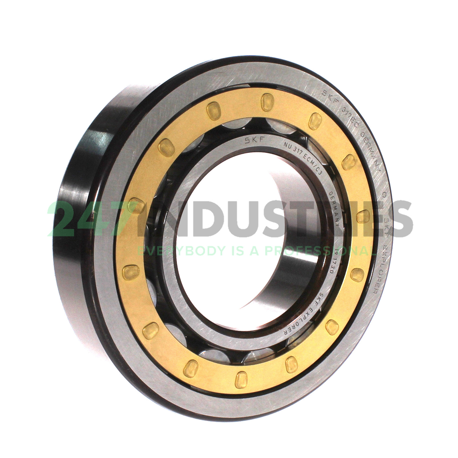 NU317ECM/C3 SKF 85 x 180 x 41 mm CYL. ROLL. SINGLE ROW