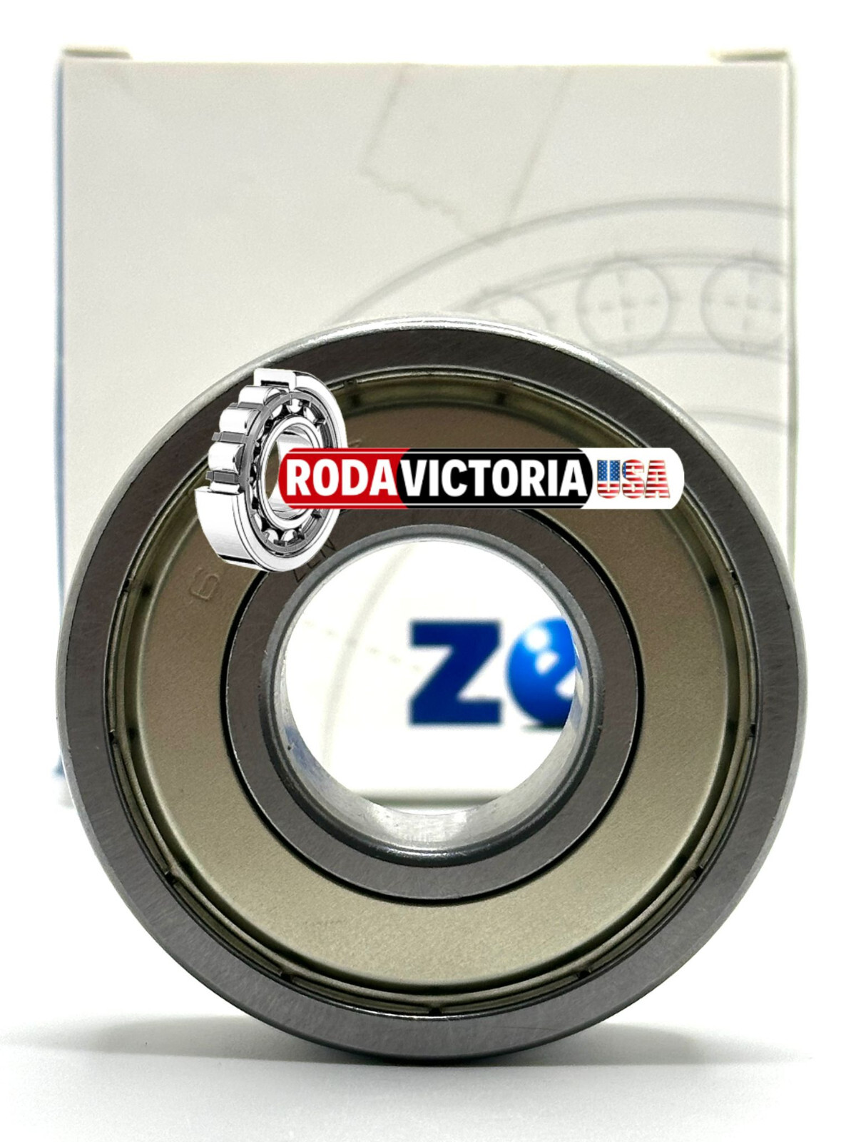 ZEN 6204 ZZ DEEP GROOVE BALL BEARING, METAL SHIELDED 20x47x14mm