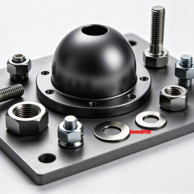 Aluminum Hollow Half Ball Alu Hemispheres Round Half Balls Spheres Ø 20mm-350mm