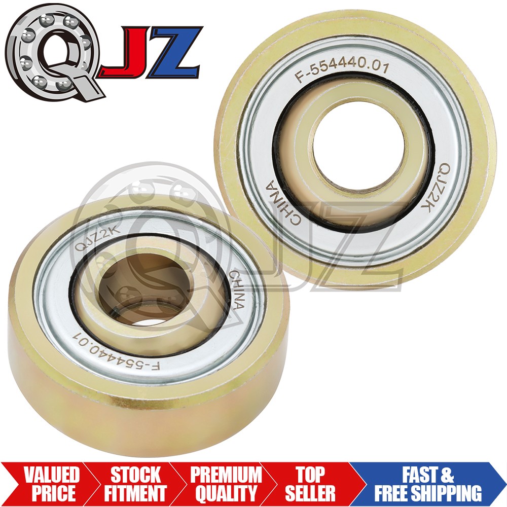 [Qty.2] F-554440.01 Radial/Deep Groove Ball Bearing [15.9 x 49.2 x 20.6 mm]