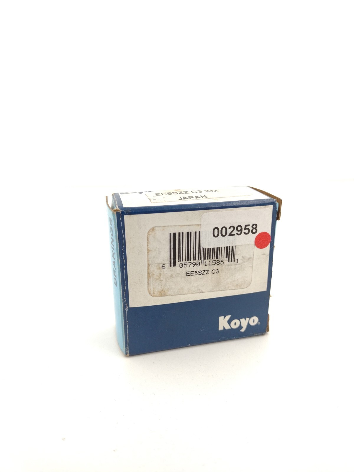 Koyo EE5SZZ C3 XM Miniature Deep Groove Ball Bearing ( 0.63 in, 15.88 mm Bore )