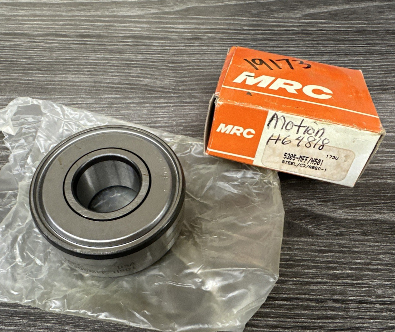 MRC 5305MFF H501 (C3) bearing, made in USA (UPC 097741023207)