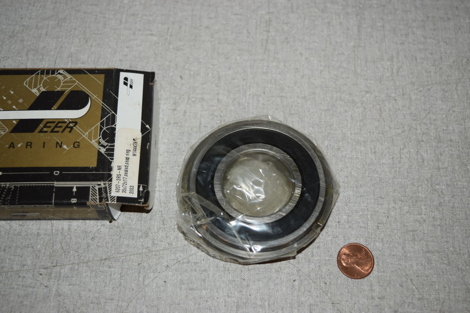 Peer 6207-2RS-NR Bearing