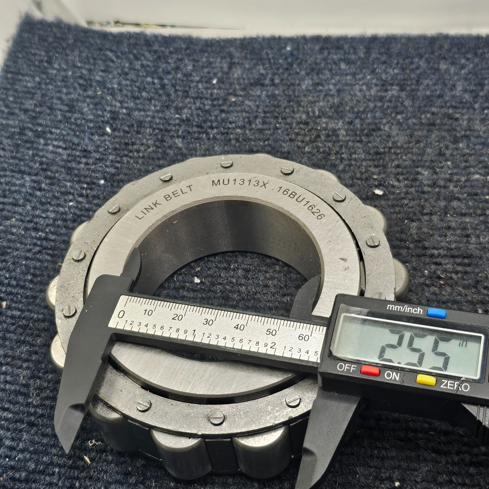 Link Belt MU1313X Cylindrical Roller Bearing, 65mm Bore Diameter