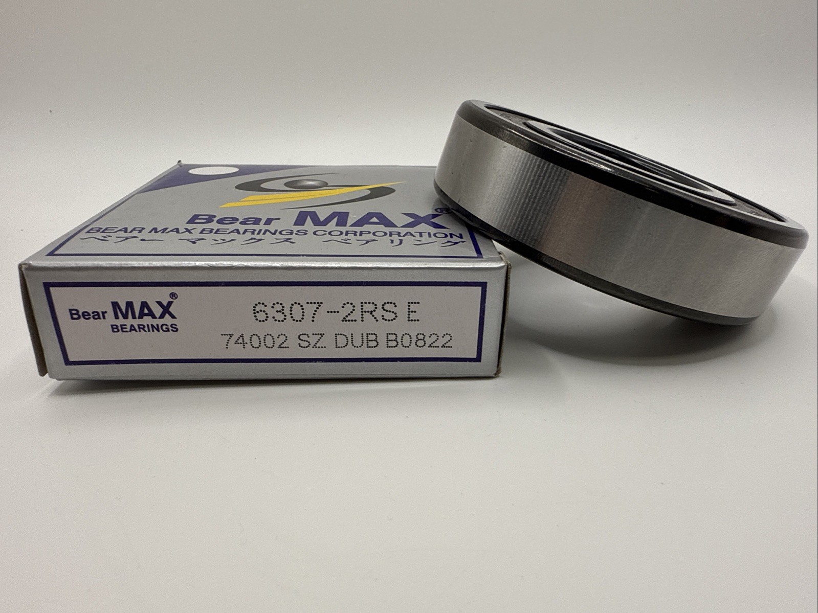 1 pc BearMAX 6307-2RS E 35x80x21mm Rubber Seal Deep Groove Ball Bearings 63072RS