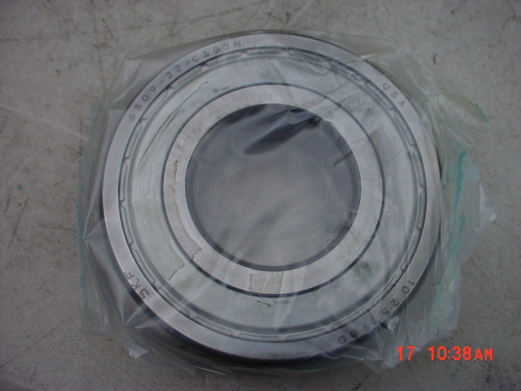 SKF 6309-2Z/C3GJN SINGLE ROW BALL BEARINGS – FACTORY NEW!