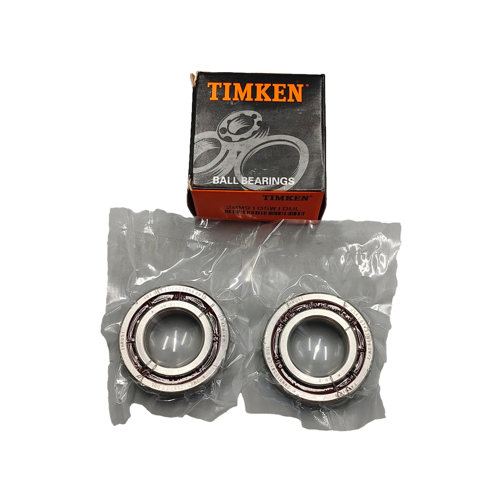 NEW SET For TIMKEN 2MM9105WIDUL BEARINGS US