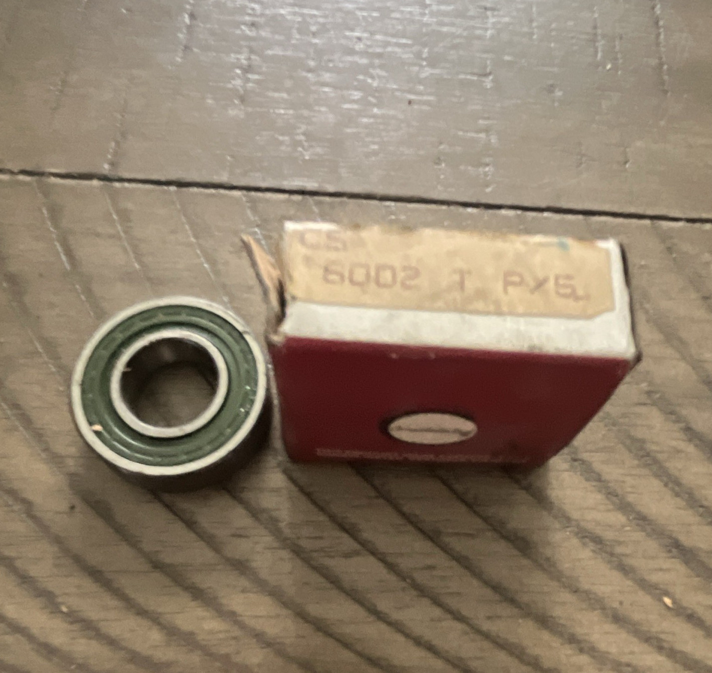 Lot of 2Consolidated Steel Ball Bearing 6002 T P/S, Model 6002 15mm x 32mm x 9mm