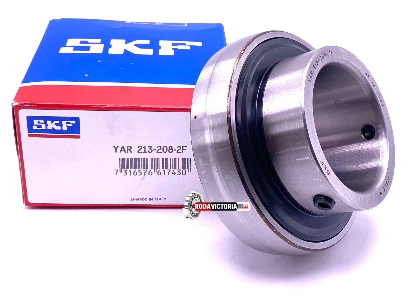 SKF YAR213-208 2F Radial Insert Ball Bearing 63.5 X 120 X 68.3 mm
