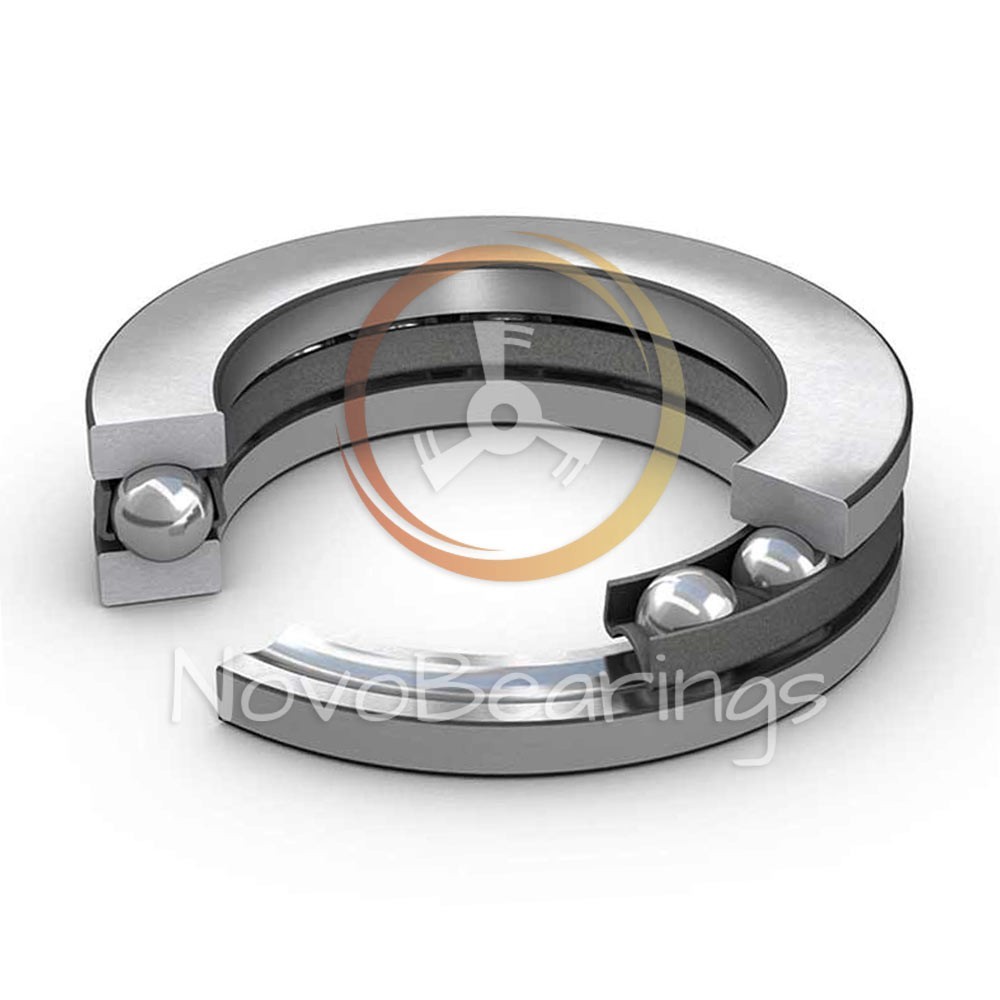 51211 Single Row Thrust Ball Bearing 55x90x25 mm. by CX brand