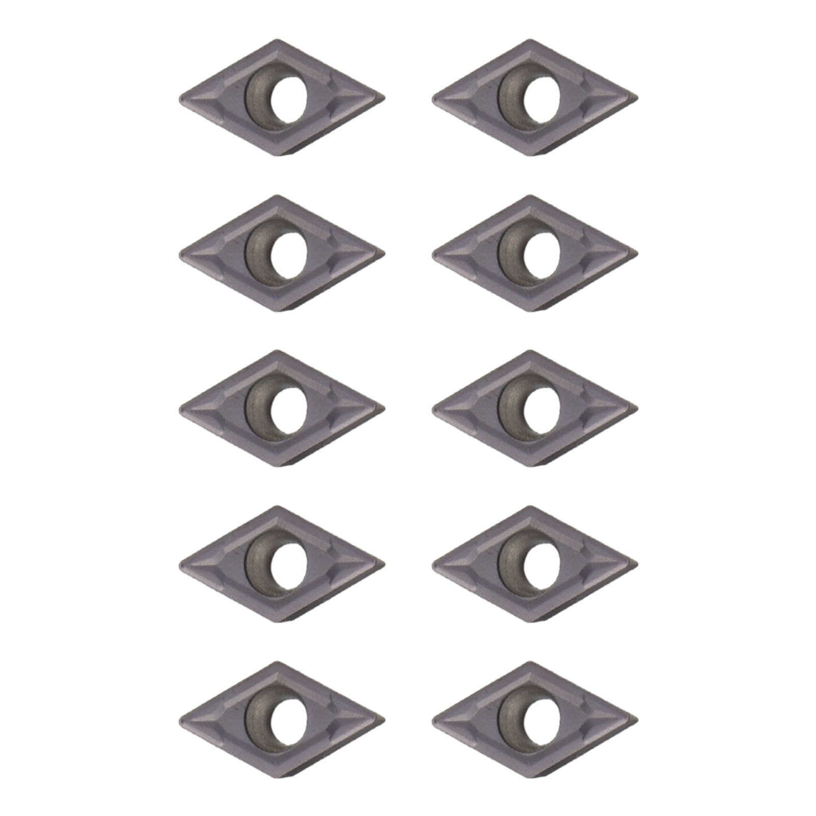 DCMT070204 VP15TF Carbide Inserts For Stainless Steel Lathe Turning Tool Holder