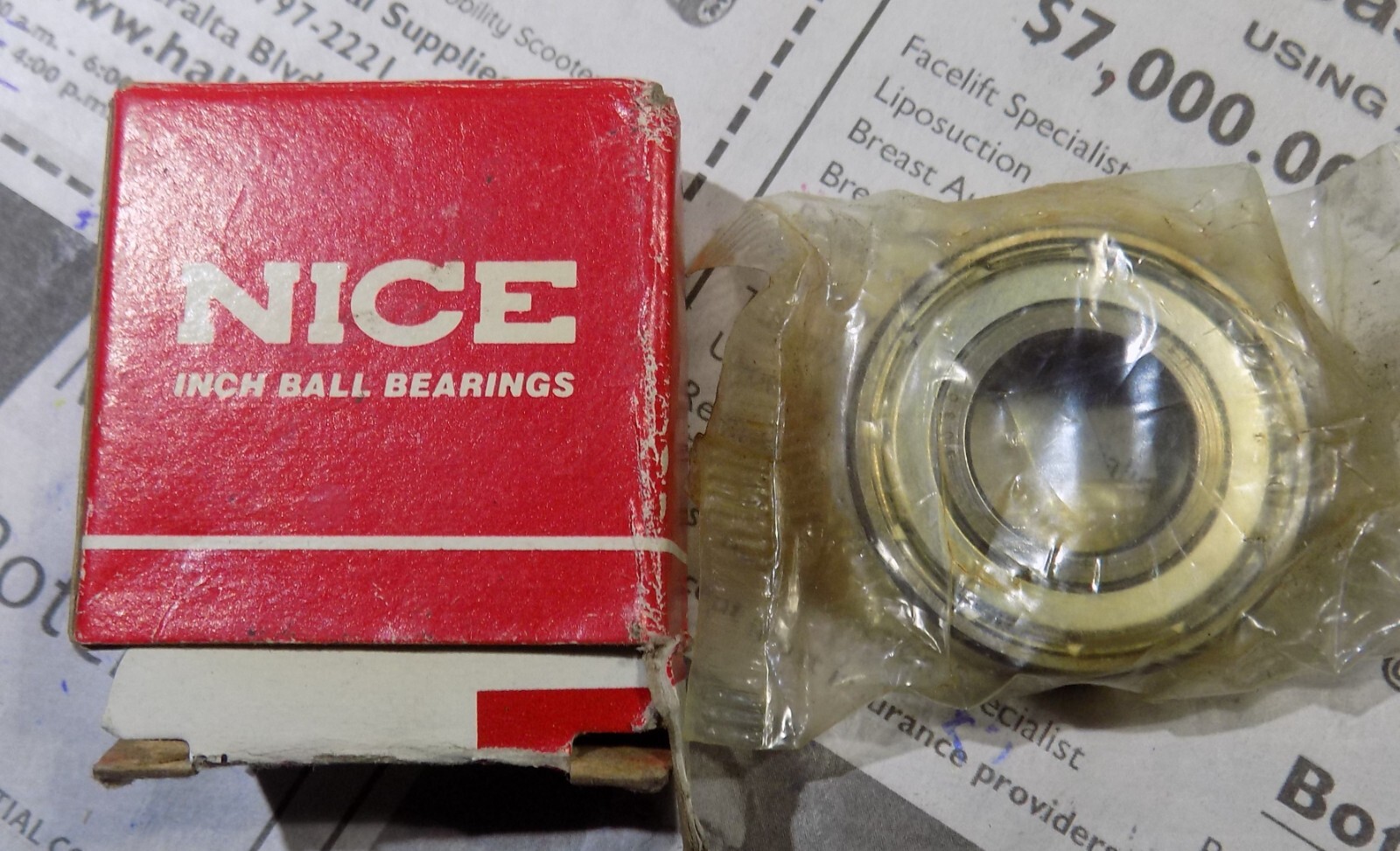 New NICE 3030 DS TNTG18 Steel Seal Ball Bearing 3/4″ ID X 1-5/8″ OD X 1/2″ Wide