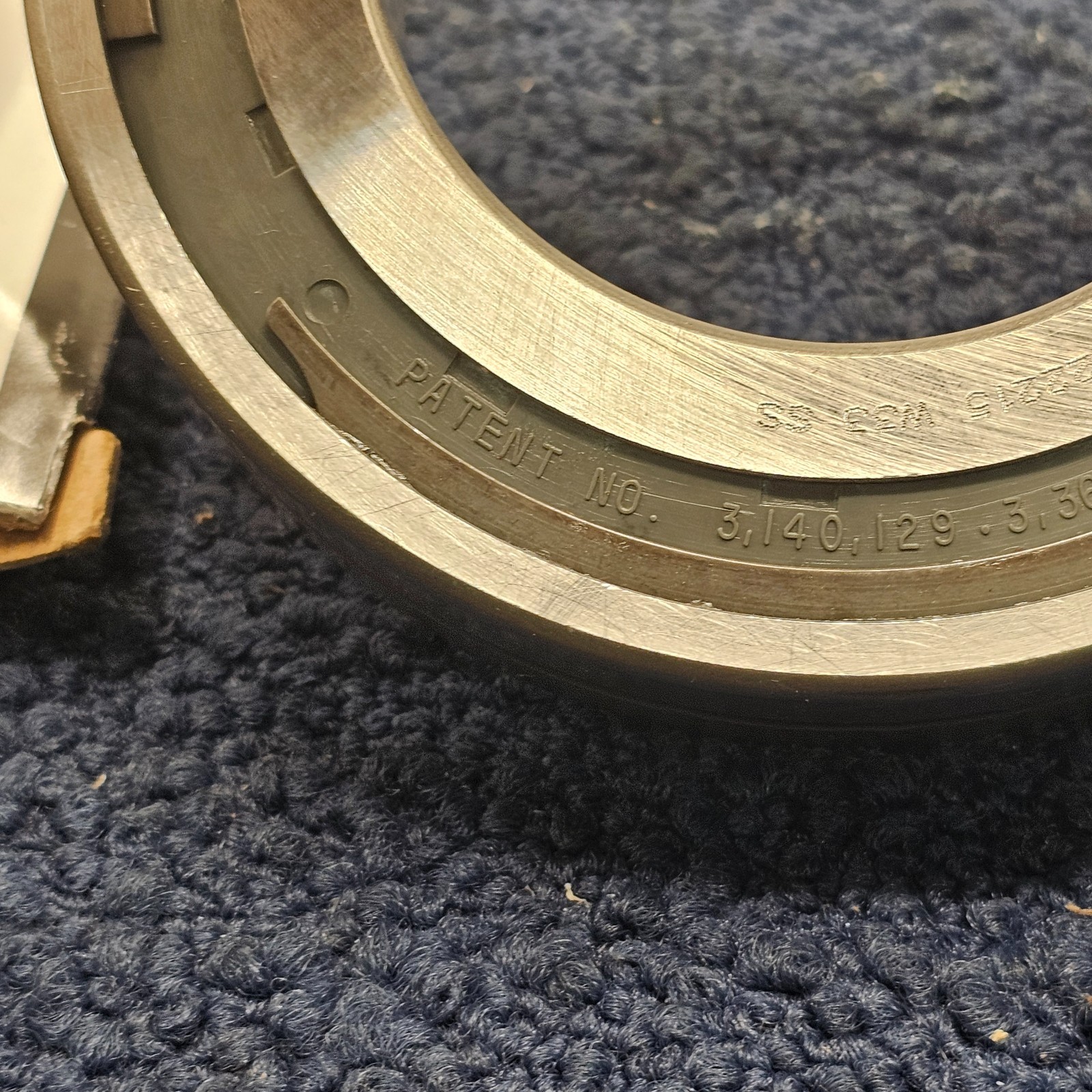 McGill SB 22215 W33 SS: Spherical Roller Bearing 75mm ID, 130mm OD, 31mm Width