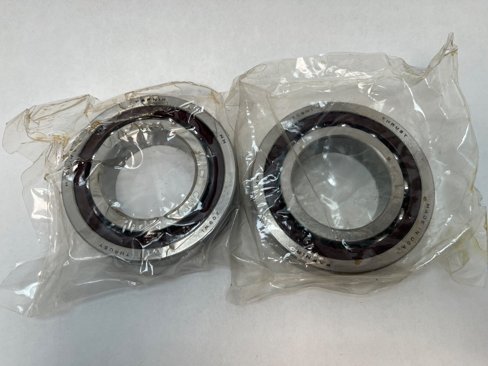 Fafnir 2MM209WICR-DUL Bearing 45x85x19 mm 7209-C 2MM-209-WI-CR-DUL USA 2 Pcs