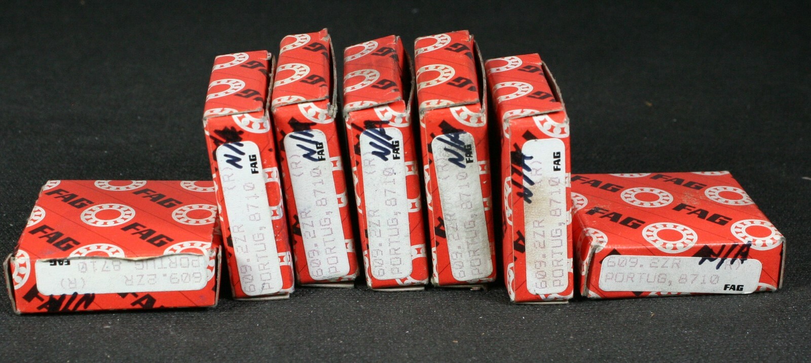 One (1) FAG 609 2ZR Deep Groove Bearing 9 mm ID Portugal NEW