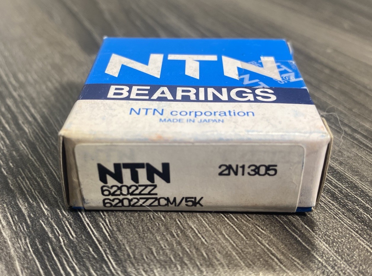 6202ZZCM/5K for NTN Deep Groove Ball Bearing | Double Shielded 15mm Bore 6202ZZ