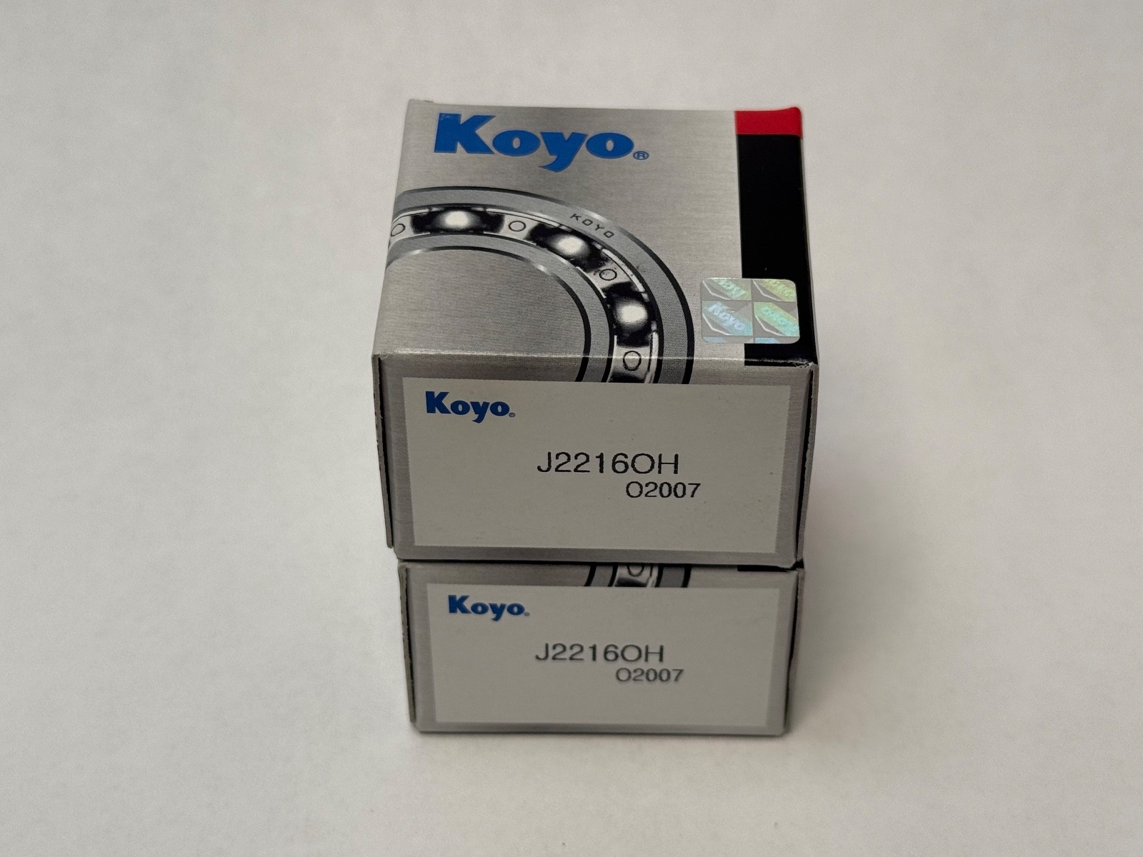 Koyo J2216OH Needle Roller Bearing J-2216-OH SCE2216 BA2216 1-3/8×1-5/8×1″ 2 pcs