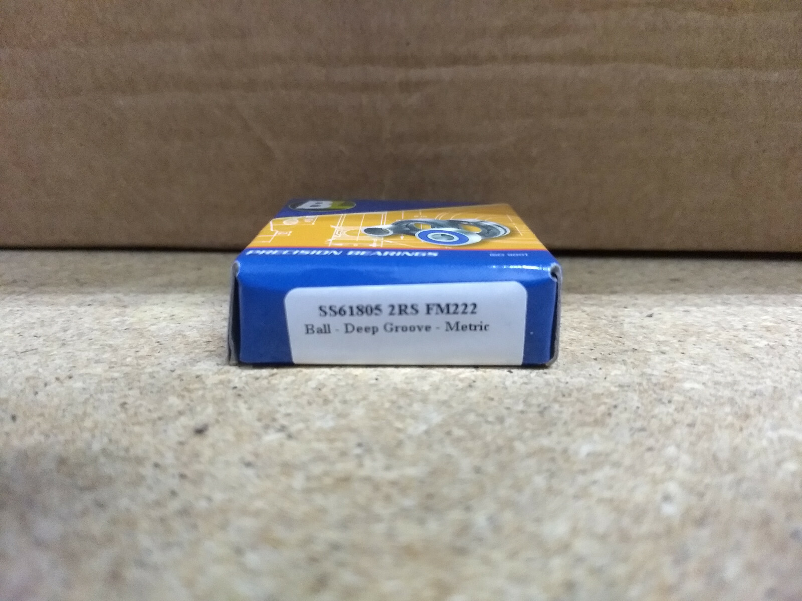 BL Bearings SS61805 2RS FM222 Ball Deep Groove Metric 37mm OD 25mm ID