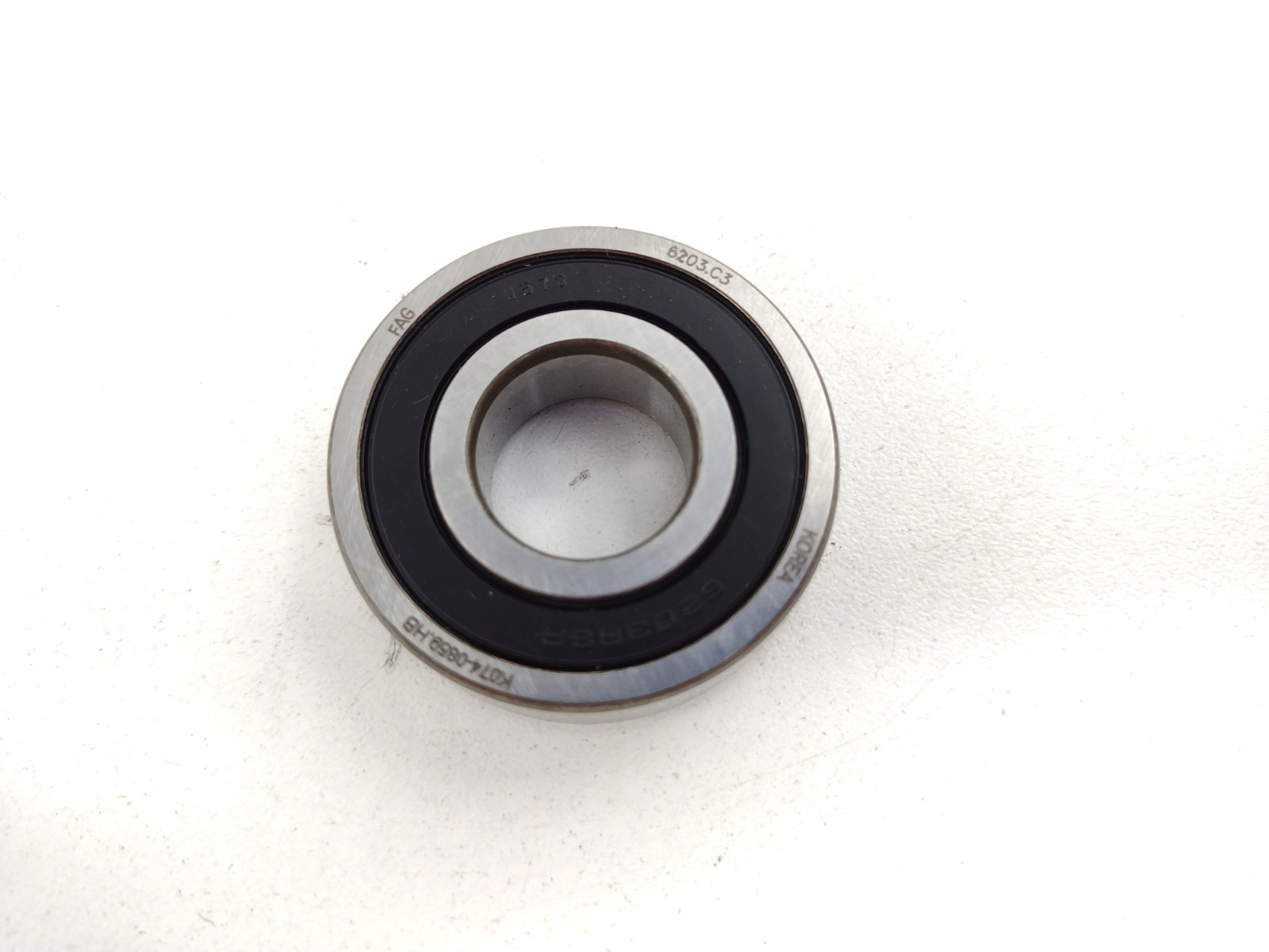 *** FAG 6203 2RSR C3 L38 Radial Deep Groove Ball Bearing 17 mm Bore