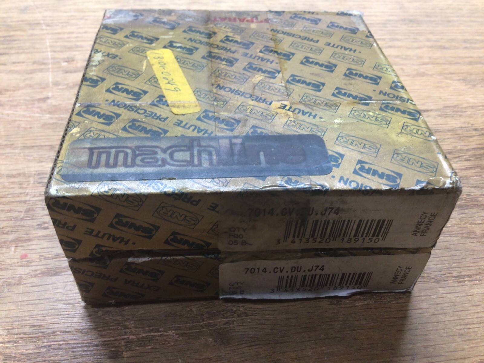 NEW MATCHED PAIR 7014CVDUJ74 SNR New Angular Contact Ball Bearing TOYODA