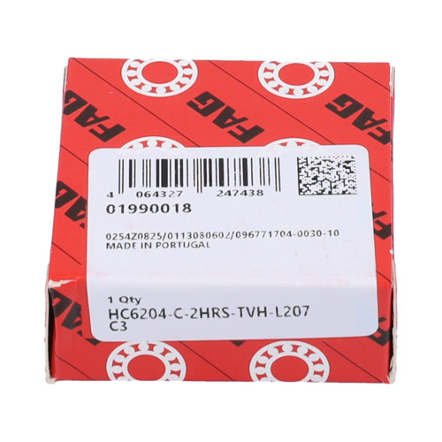 HC6204-C-2HRS-TVH-L207-C3 FAG 20 x 47 x 14 mm DEEP GR. BALL SINGLE ROW