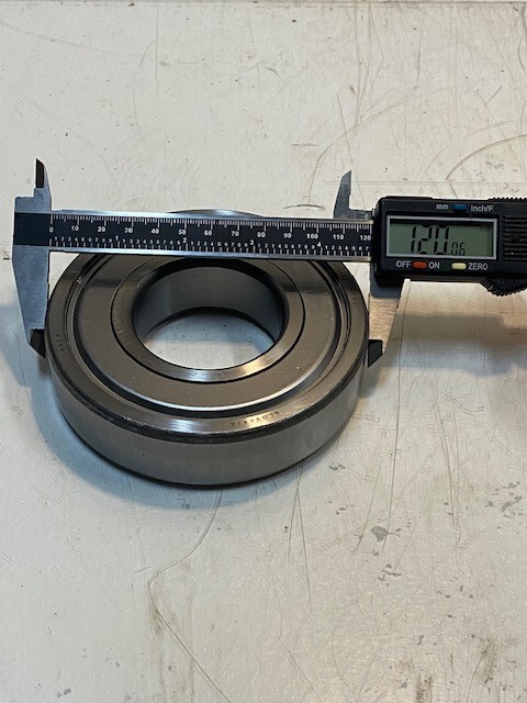 ZVL Deep Groove Ball Bearing 6311-2Z C3THD | 63112ZC3 | 120mm OD 54mm Bore