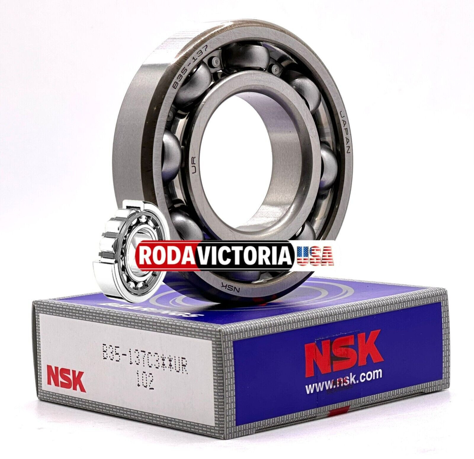 NSK B35-137 BALL BEARING NTN SC07A87CS32PX11 Fits Honda SH 125i 05-08 35x72x15mm