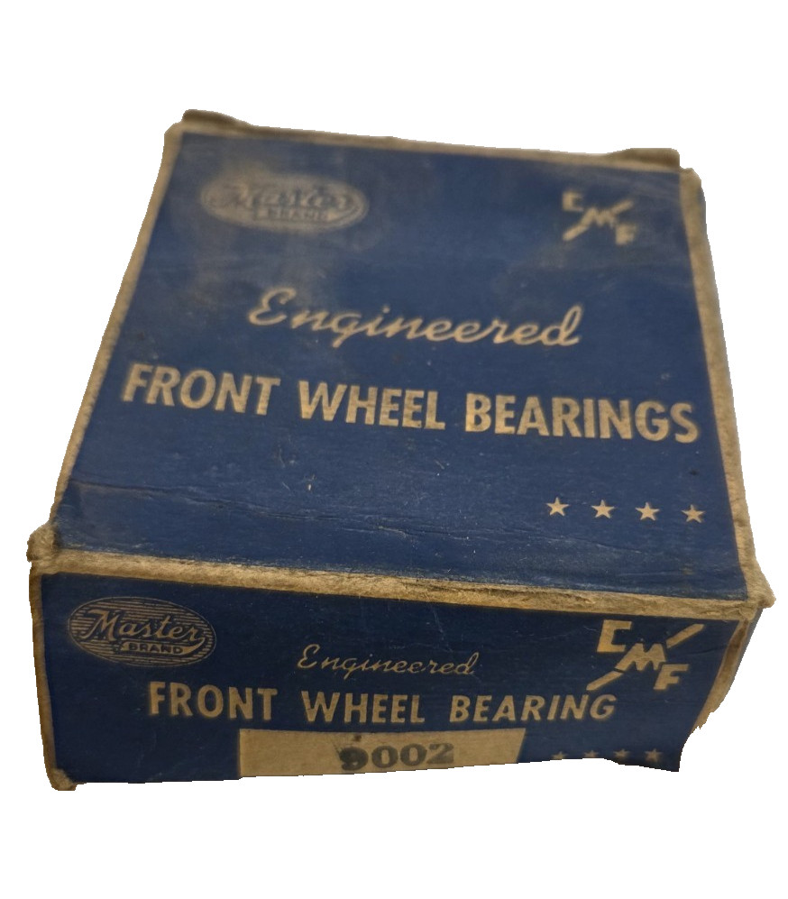 Master Built Engineered Front Wheel Bearing # 9002 Made in USA