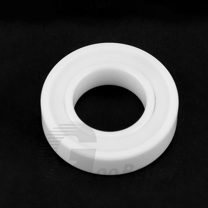 2RS Double-Sided Sealed Full Ceramic Bearings ZrO2 Zirconium Oxide ID 10mm-40mm