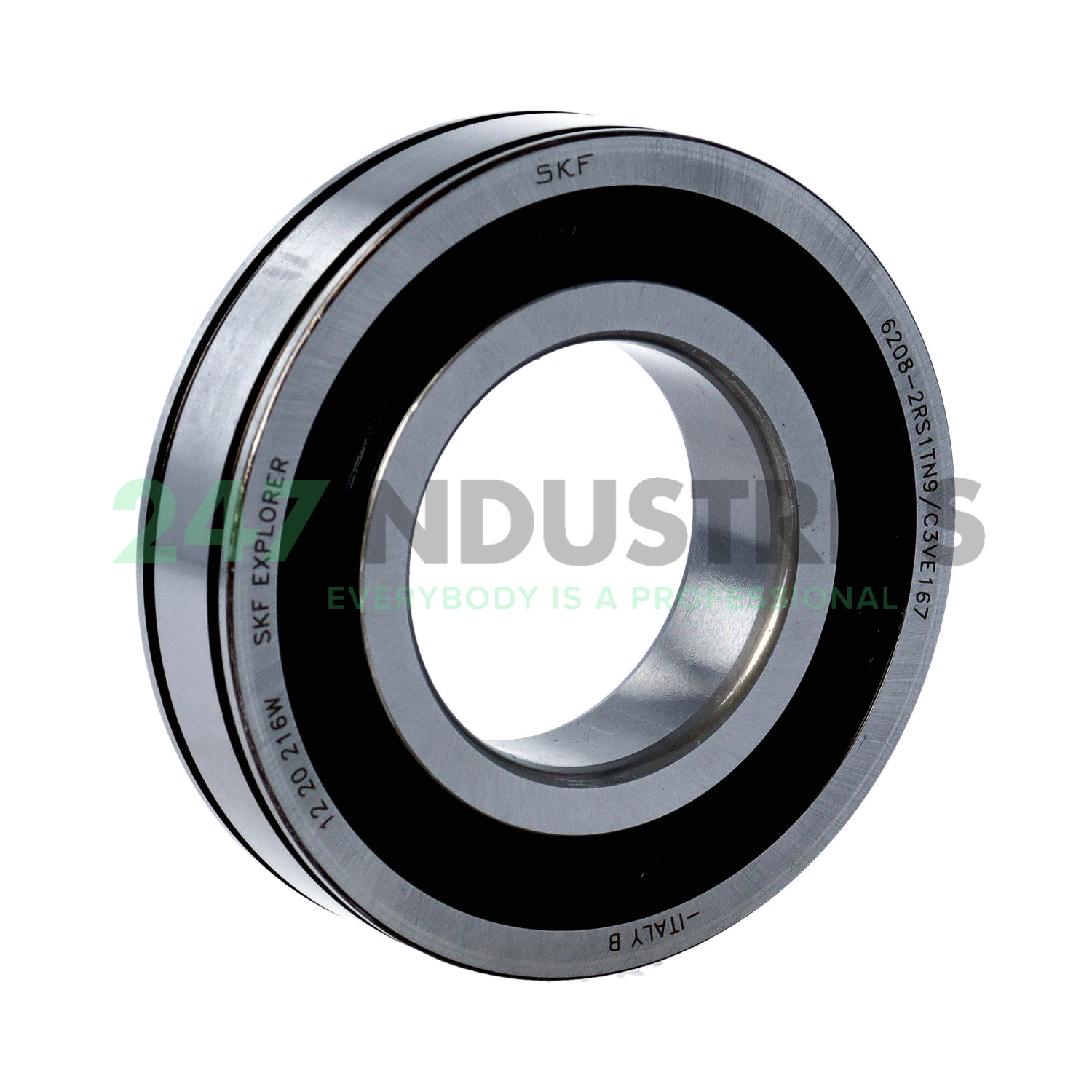 6208-2RS1TN9/C3VE167 SKF 40 x 80 x 18 mm DEEP GR. BALL SINGLE ROW