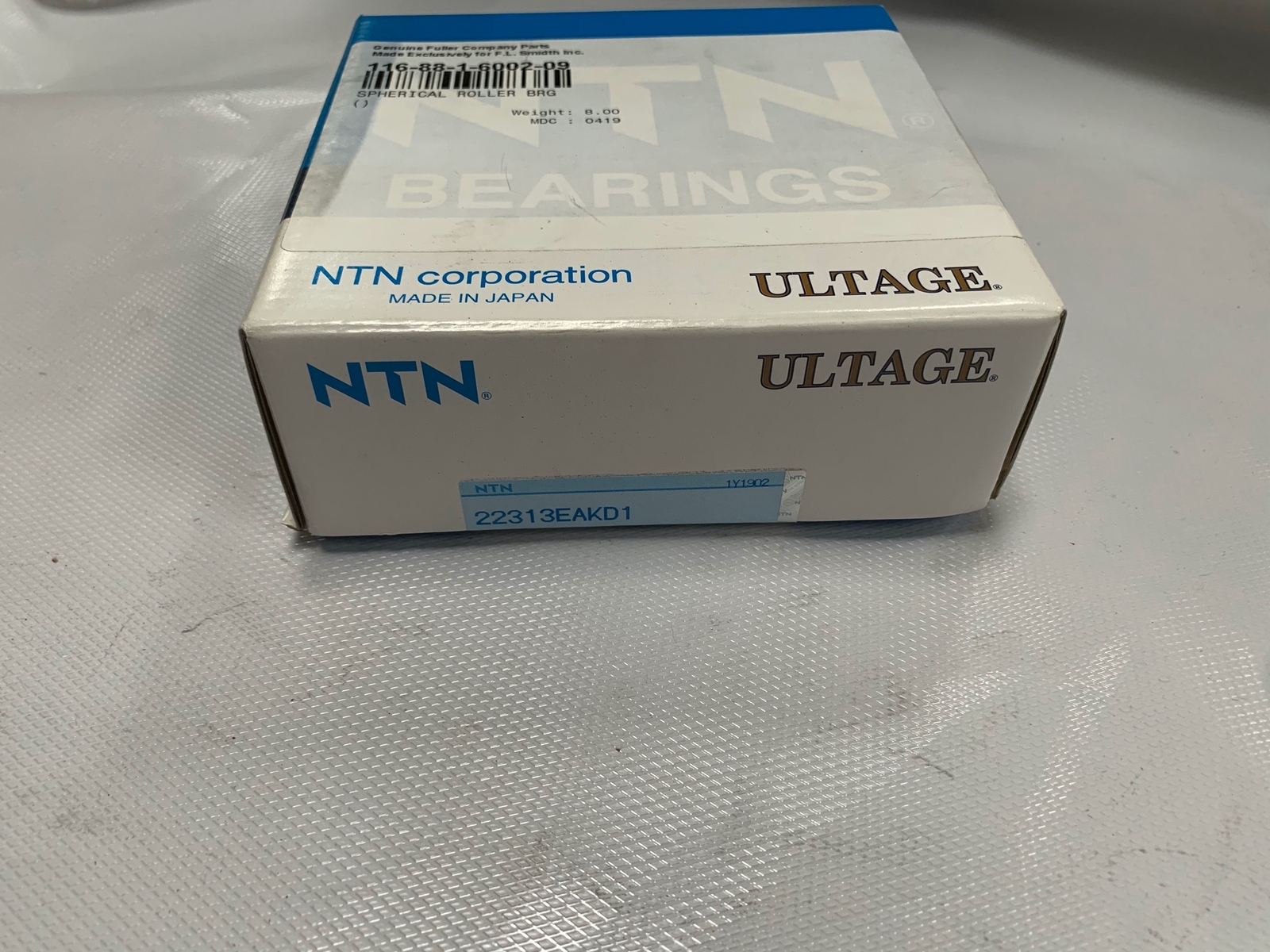 NTN Spherical Roller Bearing Ultage 22313EAKD1 190223 65x140x48mm