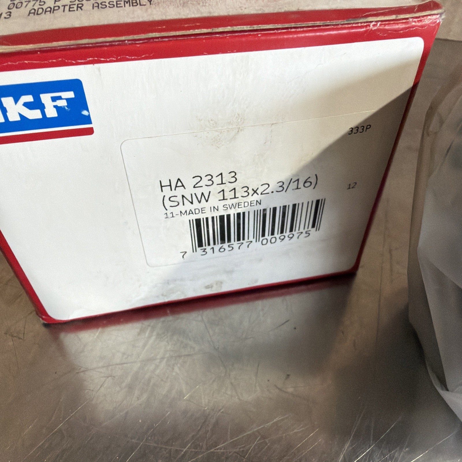 HA2313 SKF 55,56 x 65 x 65 mm ADAPTER/WITHDRAWAL SLEEVES