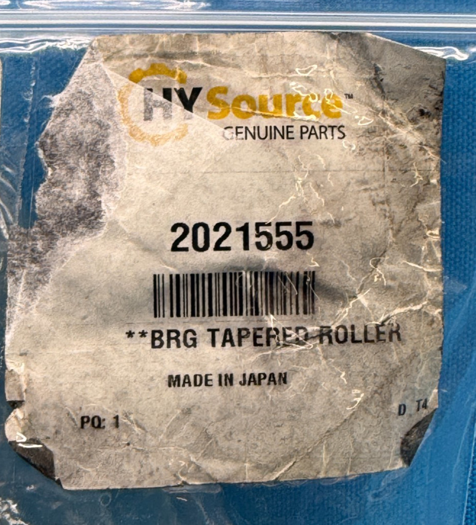 HY Source 2021555 Tapered Roller Bearing Front Drum OEM