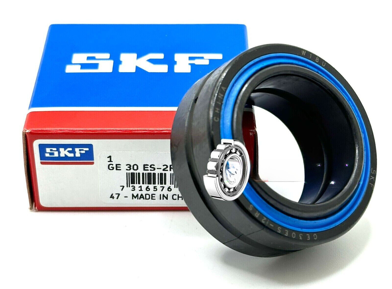 NEW, GE 30 ES-2RS – SKF – SPHERICAL PLAIN BEARING – FACTORY NEW! FAST SHIPPING