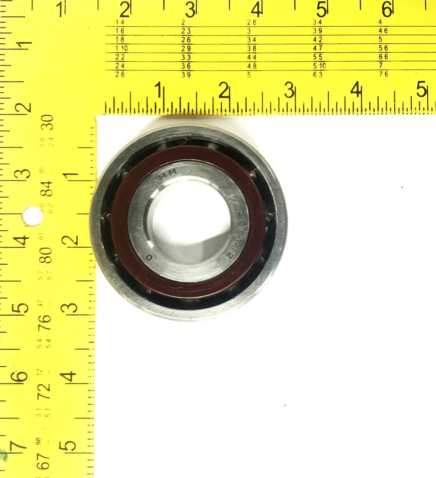 Fafnir Radial Ball Bearing 306W12 (MM306W12CR) NOS