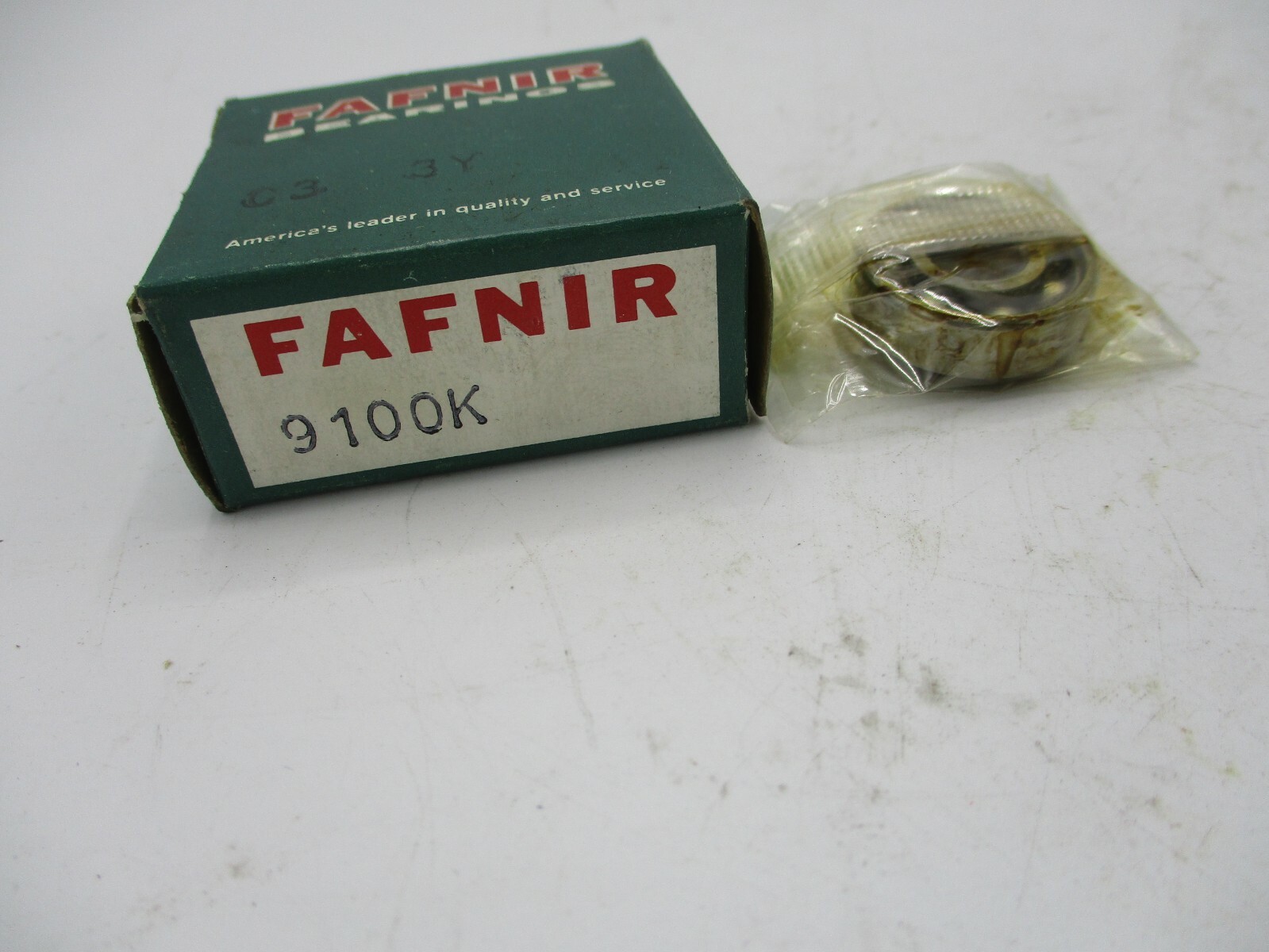NEW FAFNIR 9100K OPEN BALL BEARING