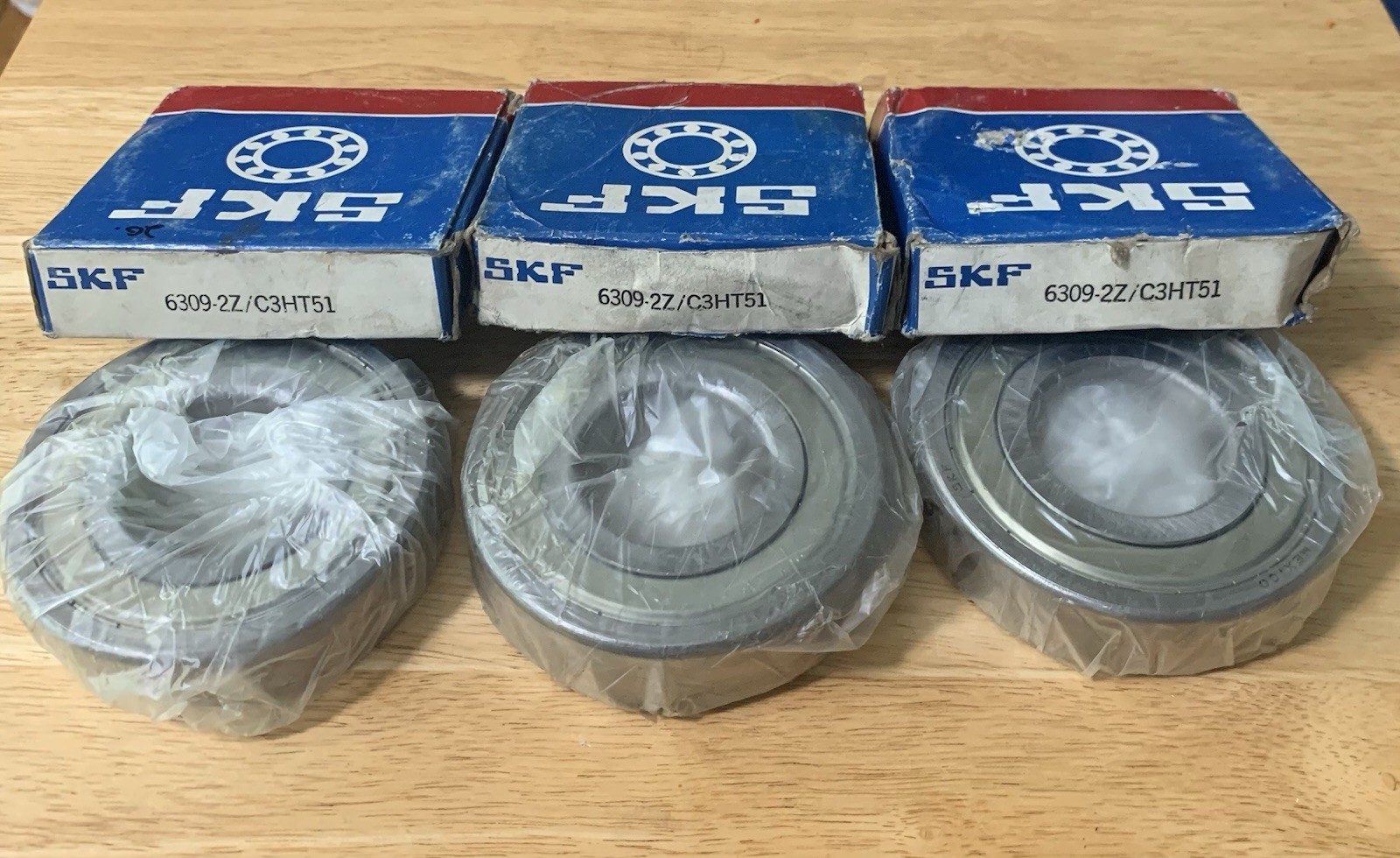 SKF 6309-2Z/C3HT51 RADIAL DEEP GROOVE BALL BEARING 45MM ID