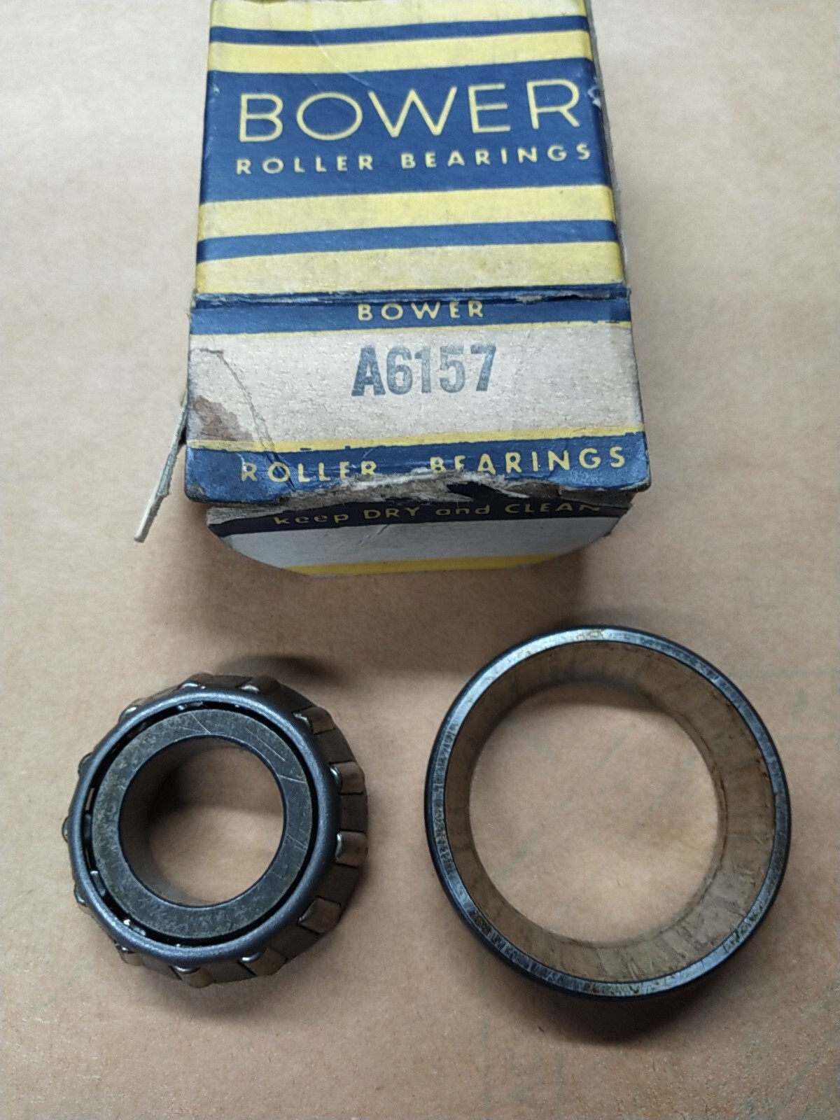 Bower A6157 Tapered Roller Bearing 17mm x 40mm x 12.1mm