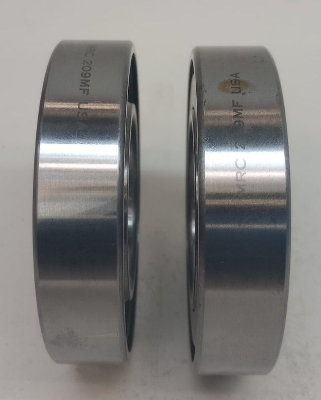 MRC 209MF Ball Bearing Deep Groove 45X85X19mm 209-MF Single Shielded (Pack of 2)