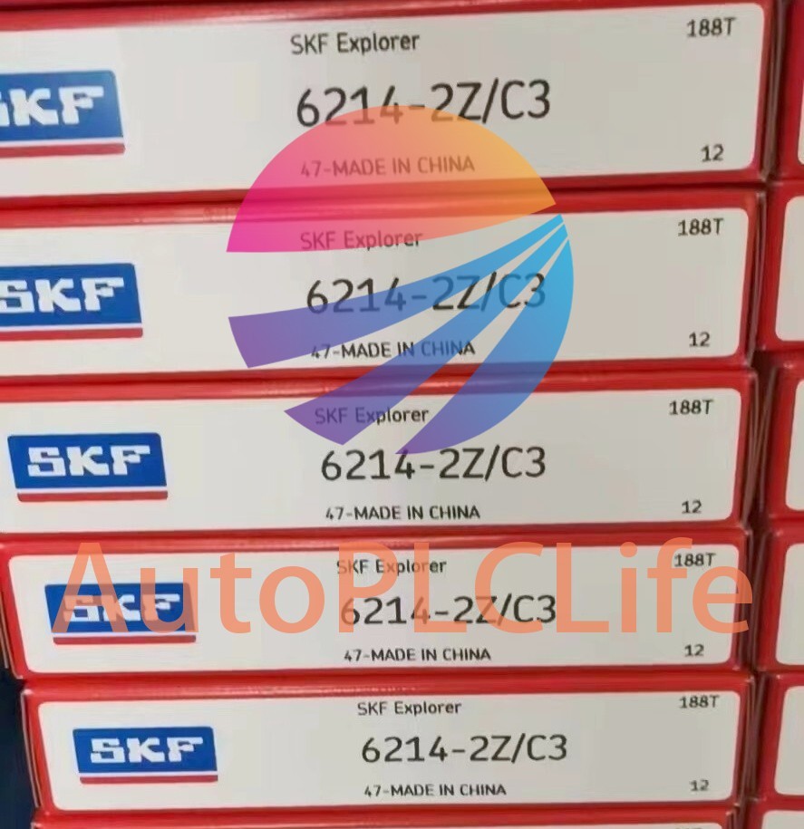 NEW SKF 6214-2Z/C3 Deep Groove Ball Bearing 1PCS