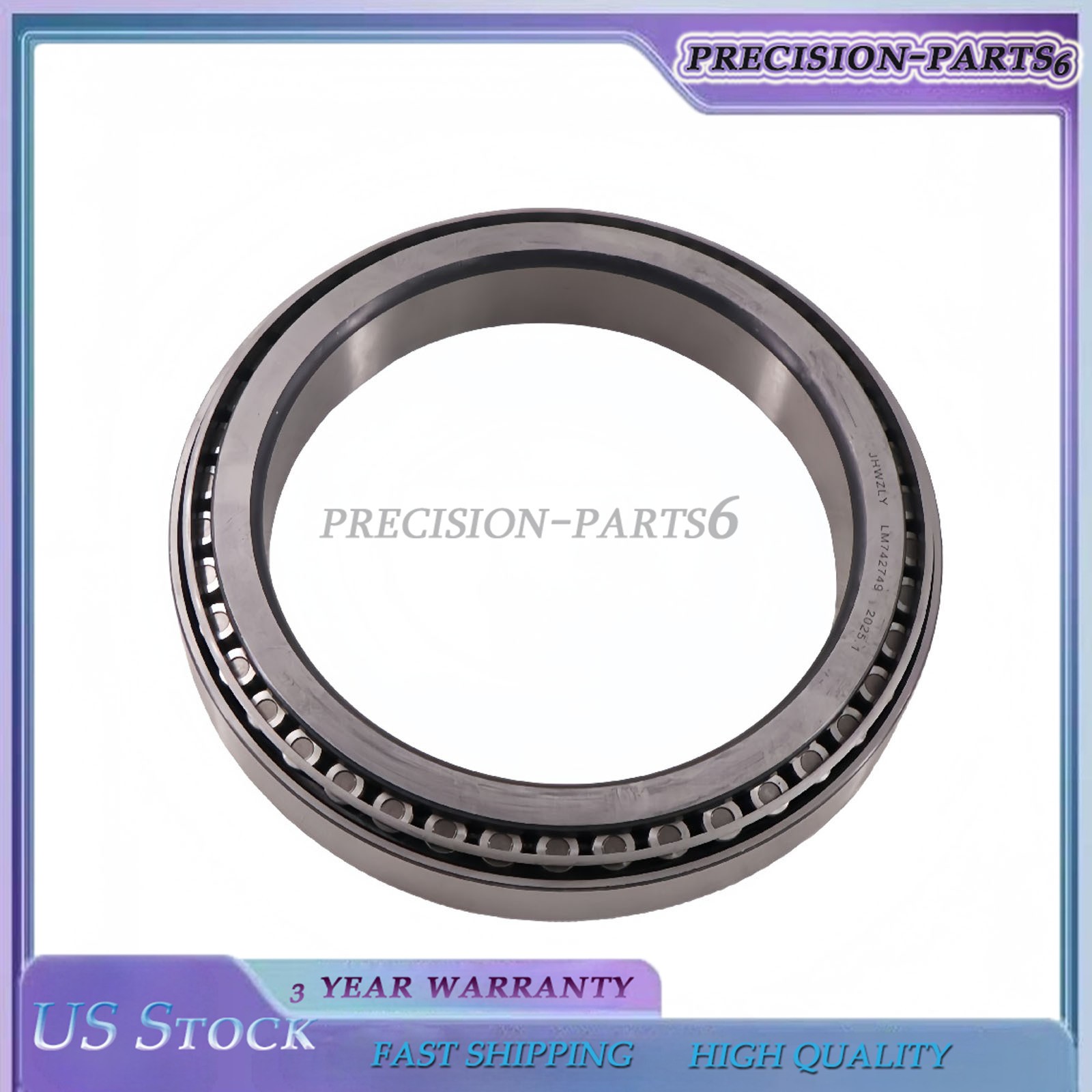 Tapered Roller Bearing Set Cup and Cone LM742749 LM742710 1-Piece New 1PC PC