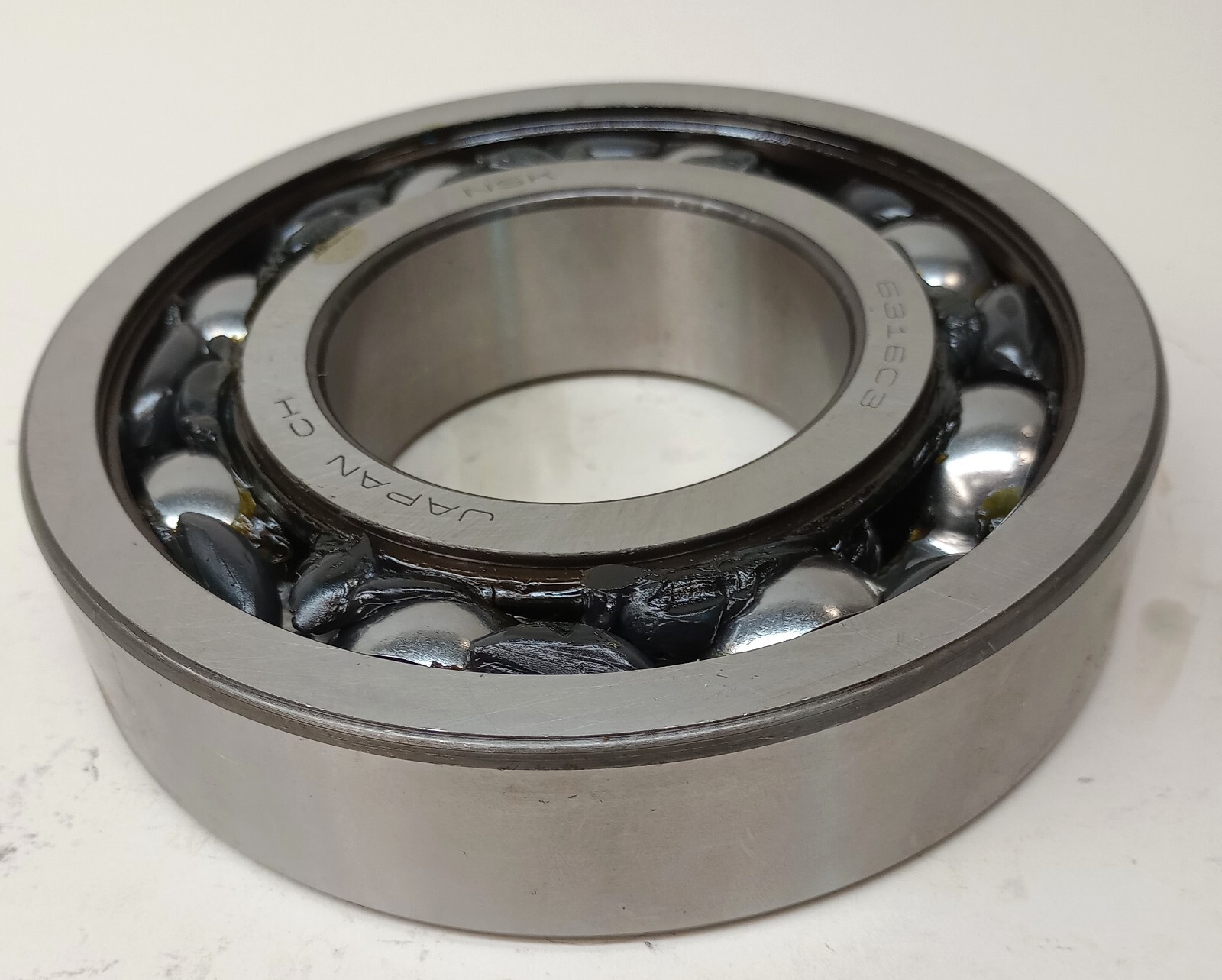 NSK 6316C3 Ball Bearing Deep Groove 80mm ID X 170mm OD X 39mm W